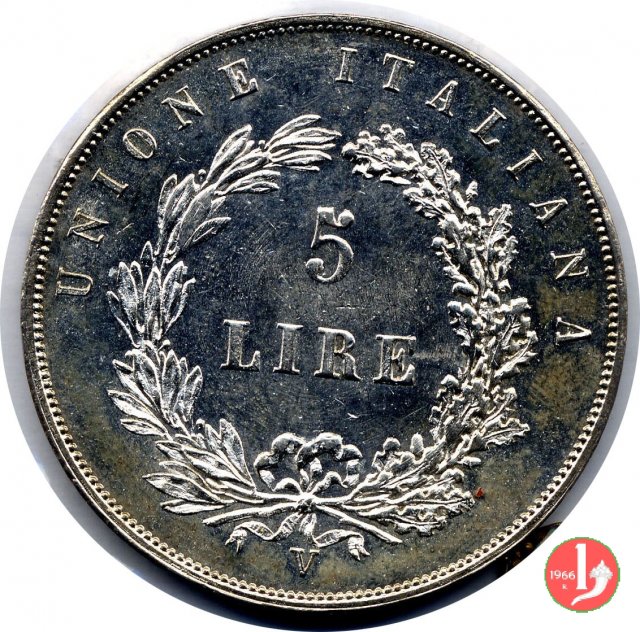 5 lire 22 marzo 1848 1848 (Venezia)
