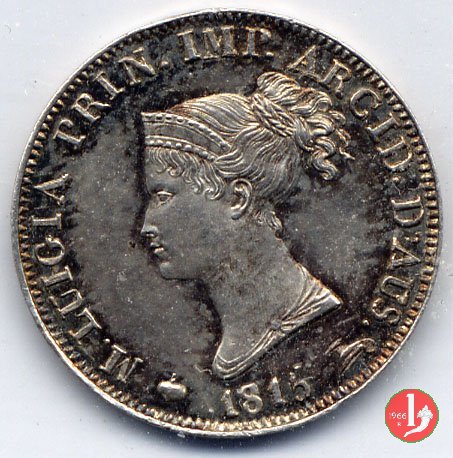 5 soldi di Parma 1815 (Milano) 5 soldi di Parma 1815 (Milano)