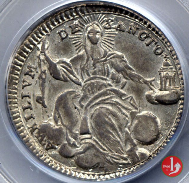 doppio giulio del IV tipo (stemma semplice) 1792 (Roma) doppio giulio del IV tipo (stemma semplice) 1792 (Roma)