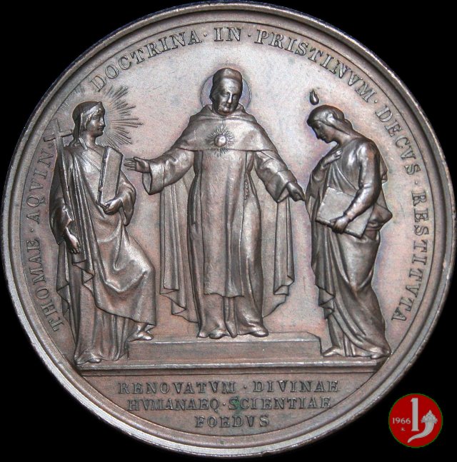 1-A. III -Impulso a meditare S. Tommaso 1880 1-A. III -Impulso a meditare S. Tommaso 1880