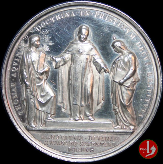 1-A. III -Impulso a meditare S. Tommaso 1880 1-A. III -Impulso a meditare S. Tommaso 1880