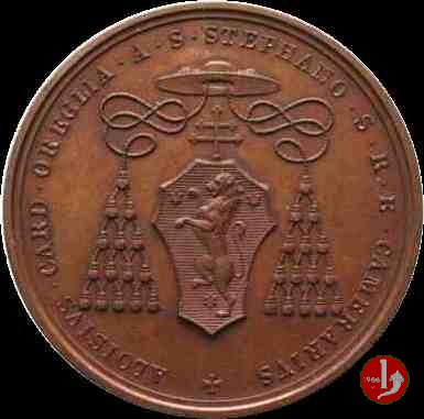 Camerlengo Card. Oreglia -Bo109 1903 Camerlengo Card. Oreglia -Bo109 1903