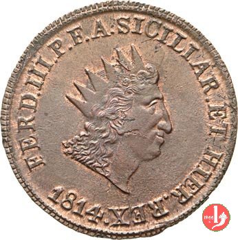 10 grani (1814-1815) 1814 (Palermo) 10 grani (1814-1815) 1814 (Palermo)