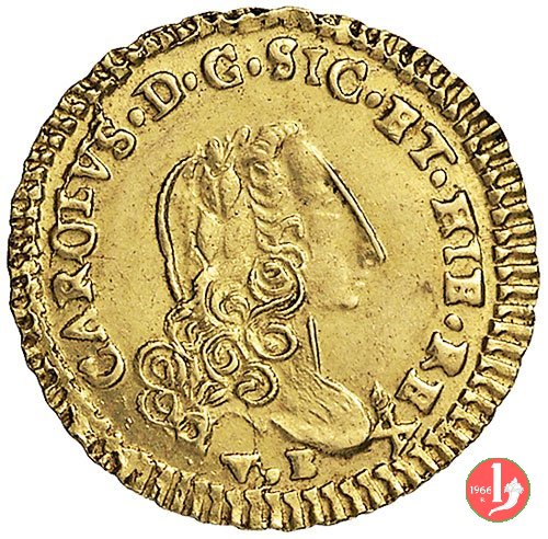 1 oncia (1750-1752) 1750 (Palermo) 1 oncia (1750-1752) 1750 (Palermo)