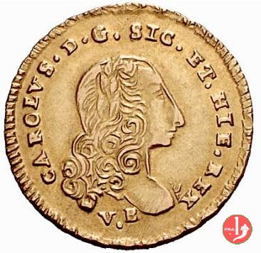 1 oncia (1750-1752) 1751 (Palermo) 1 oncia (1750-1752) 1751 (Palermo)