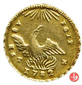 1 oncia (1750-1752) 1752 (Palermo) 1 oncia (1750-1752) 1752 (Palermo)