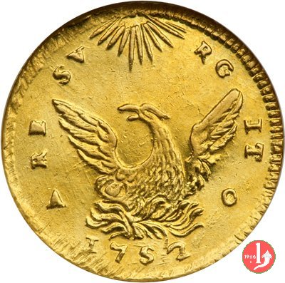1 oncia (1752-1758) 1752 (Palermo) 1 oncia (1752-1758) 1752 (Palermo)