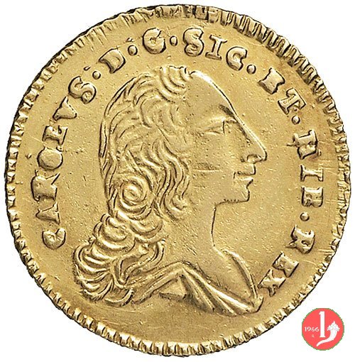 1 oncia (1752-1758) 1753 (Palermo) 1 oncia (1752-1758) 1753 (Palermo)