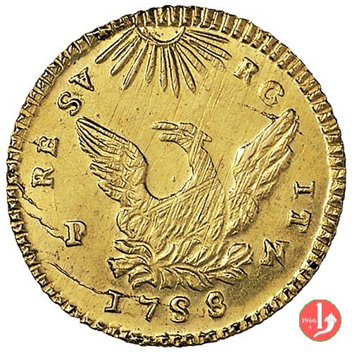 1 oncia (1752-1758) 1758 (Palermo) 1 oncia (1752-1758) 1758 (Palermo)