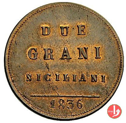 2 Grani 1836 (Palermo) 2 Grani 1836 (Palermo)