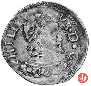 2 tarí (busto a destra) 2° tipo 1558 (Messina) 2 tarí (busto a destra) 2° tipo 1558 (Messina)