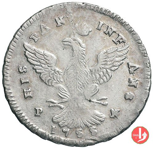 4 tarí (1736-1756) 1755 (Palermo) 4 tarí (1736-1756) 1755 (Palermo)