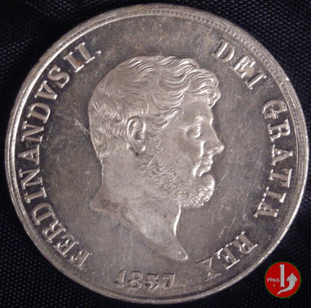 Piastra da 120 Grana 1857 (Napoli) Piastra da 120 Grana 1857 (Napoli)