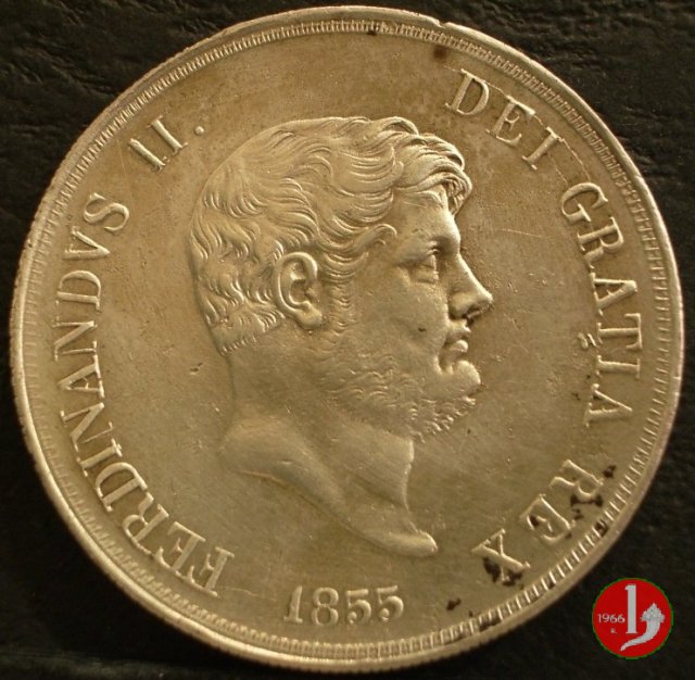 Piastra da 120 Grana 1855 (Napoli) Piastra da 120 Grana 1855 (Napoli)