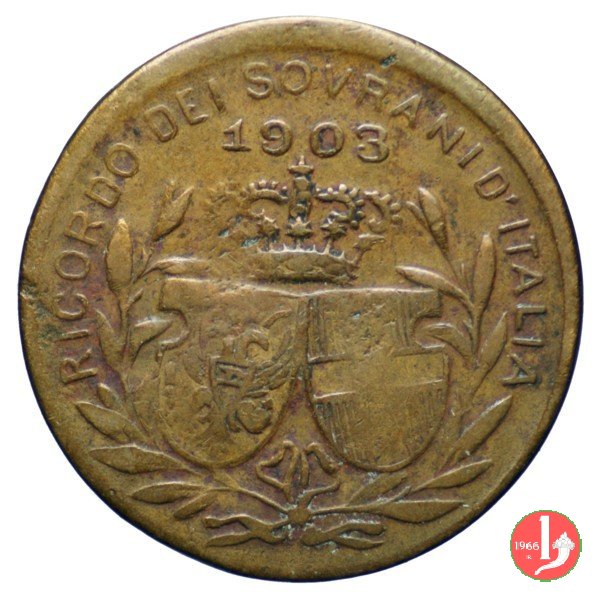 Ricordo dei Sovrani d'Italia 1903 Ricordo dei Sovrani d'Italia 1903