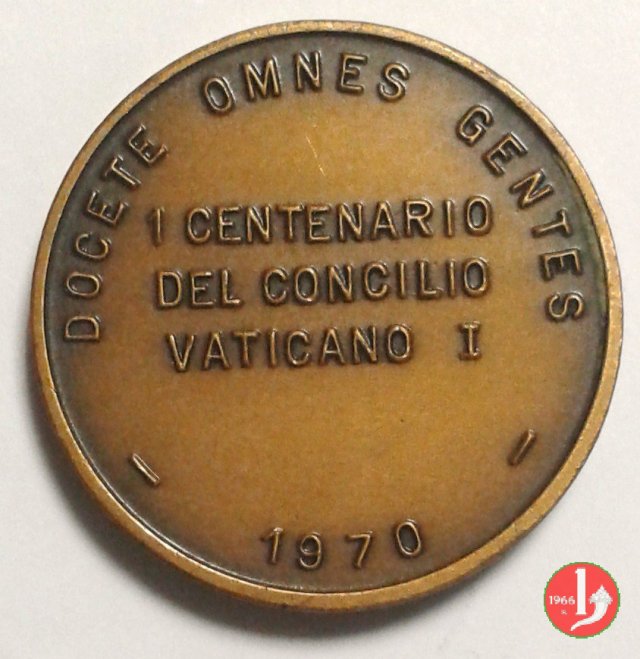 100° Concilio Vaticano I 1970 1970 100° Concilio Vaticano I 1970 1970