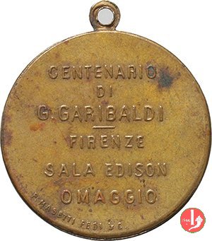 100° Giuseppe Garibaldi-Sala Edison 1907 1907 100° Giuseppe Garibaldi-Sala Edison 1907 1907