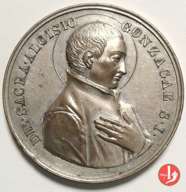 10- San Luigi Gonzaga -Mo267 1896 10- San Luigi Gonzaga -Mo267 1896