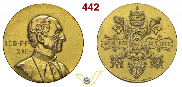 12- Morte di Leone XIII 38mm -Mo412 1903 12- Morte di Leone XIII 38mm -Mo412 1903
