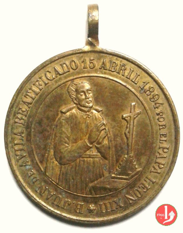 14- Beato Giovanni d'Avila 15-04-1894 1894 14- Beato Giovanni d'Avila 15-04-1894 1894
