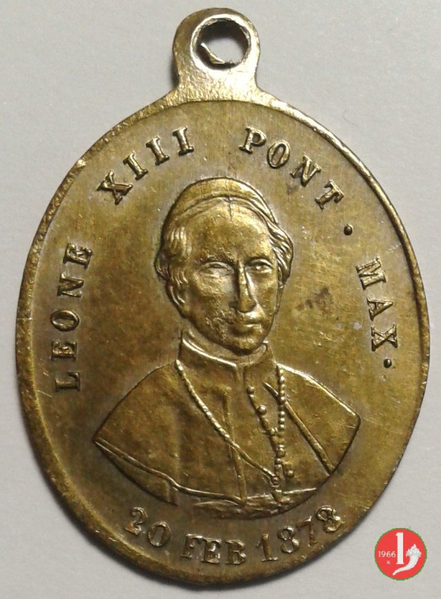 14-Elezione al pontificato-L'Immacolata Francia 1878 14-Elezione al pontificato-L'Immacolata Francia 1878