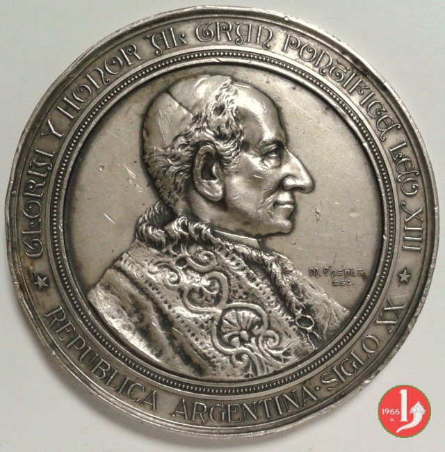 14-Repubblica Argentina-Gesú Cristo Dio e Uomo 1901 14-Repubblica Argentina-Gesú Cristo Dio e Uomo 1901