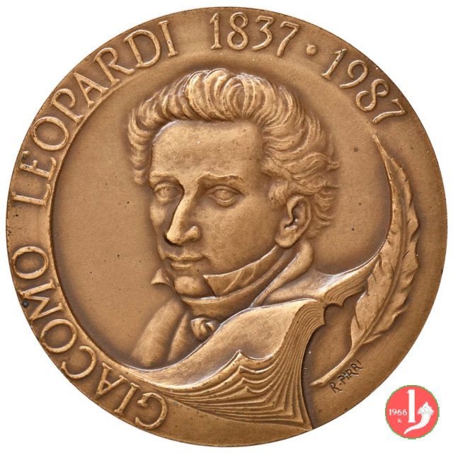 150° morte di Giacomo Leopardi 1987 1987 (Roma)