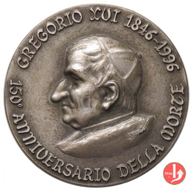 150° morte di Gregorio XVI 1996 1996 150° morte di Gregorio XVI 1996 1996