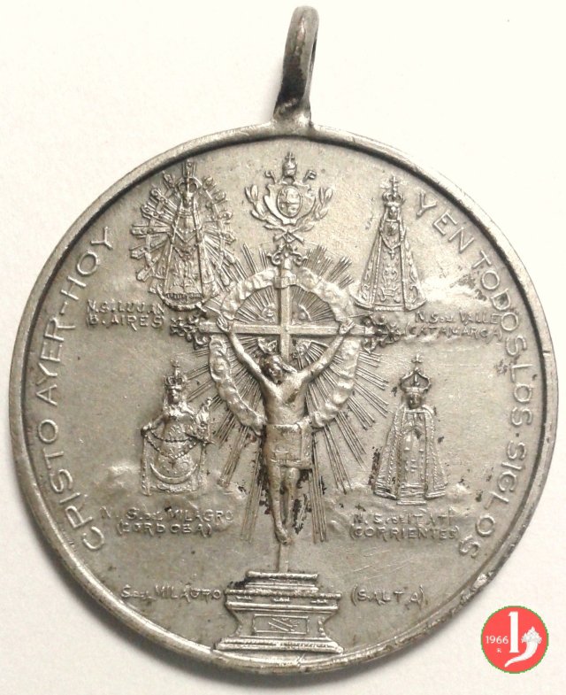 15-XXV del Pontificato Argentina 31mm 1903 (Buenos Aires) 15-XXV del Pontificato Argentina 31mm 1903 (Buenos Aires)