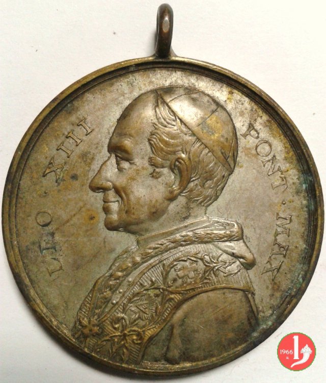 16- Ricordo del Giubileo Episcopale-Stemmi 39mm 1893 16- Ricordo del Giubileo Episcopale-Stemmi 39mm 1893