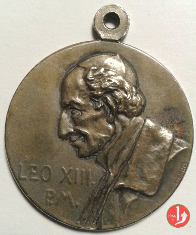 23- Morte di Leone XIII 32 mm -Mo422var 1903 23- Morte di Leone XIII 32 mm -Mo422var 1903