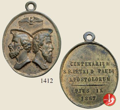 18° C del Martirio SS. Pietro e Paolo -B4 1867 18° C del Martirio SS. Pietro e Paolo -B4 1867