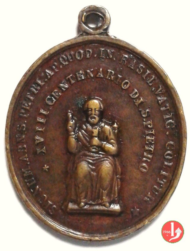 18° Centenario del Martirio di S. Pietro -B4p 1867 18° Centenario del Martirio di S. Pietro -B4p 1867