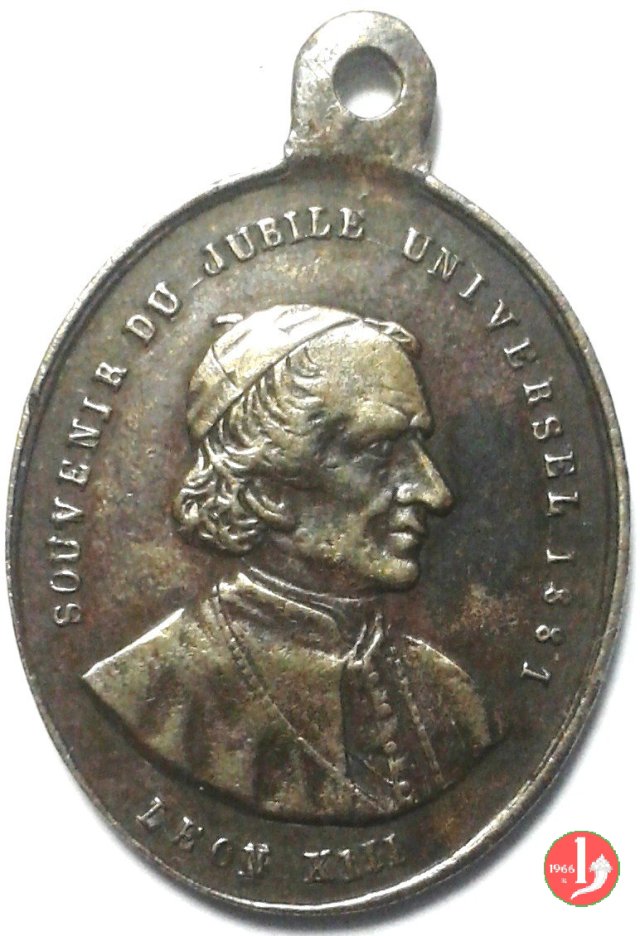 18- Giubileo Universale - L'Immacolata 1881 18- Giubileo Universale - L'Immacolata 1881