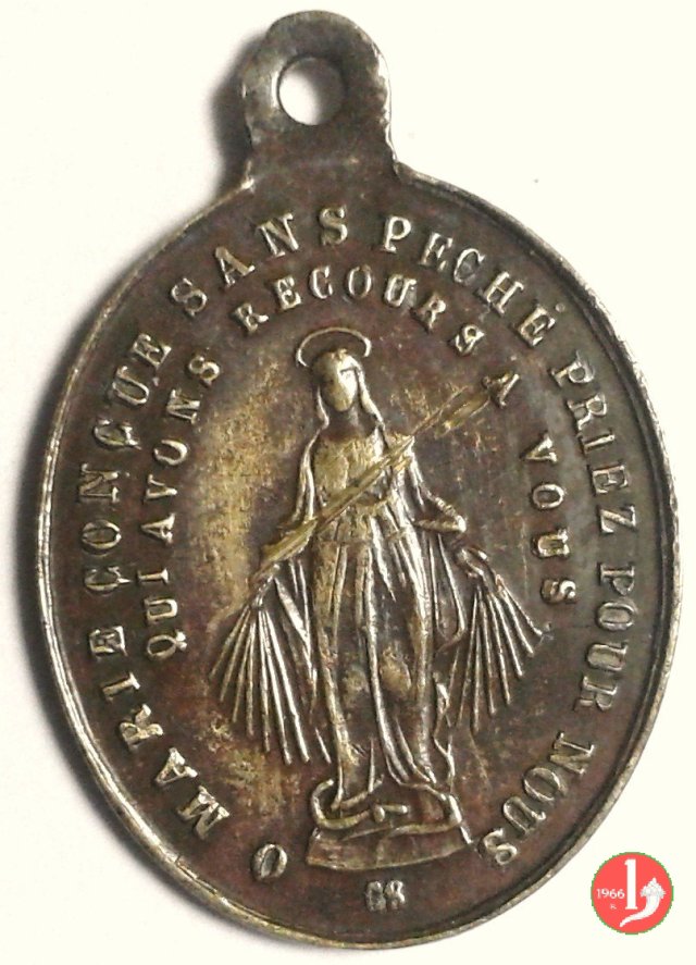 18- Giubileo Universale - L'Immacolata 1881 18- Giubileo Universale - L'Immacolata 1881