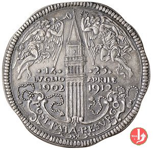 1912 Ricostruzione Campanile di S. Marco 38mm 1912 1912 Ricostruzione Campanile di S. Marco 38mm 1912