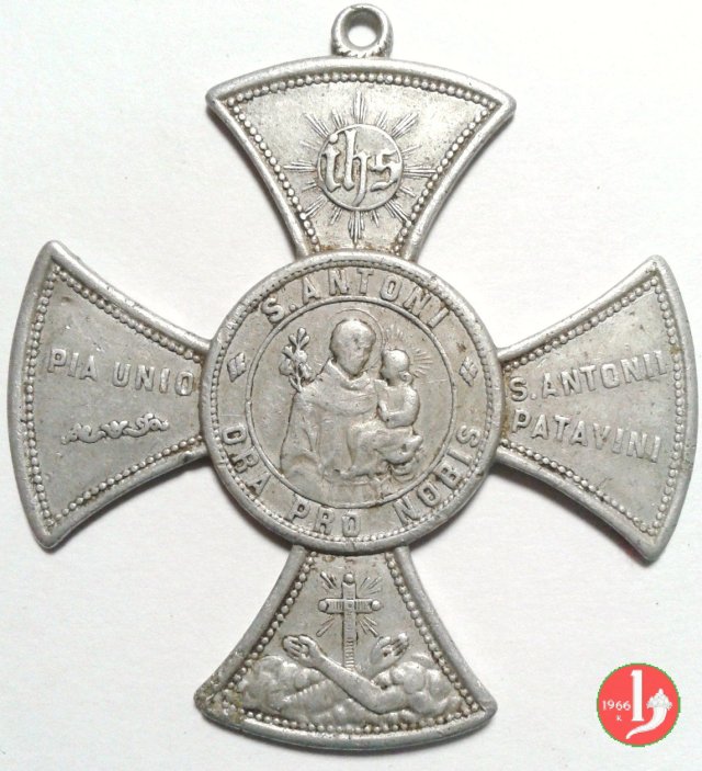 19-Distintivo Pia Unione di S. Antonio da PD 1892 19-Distintivo Pia Unione di S. Antonio da PD 1892