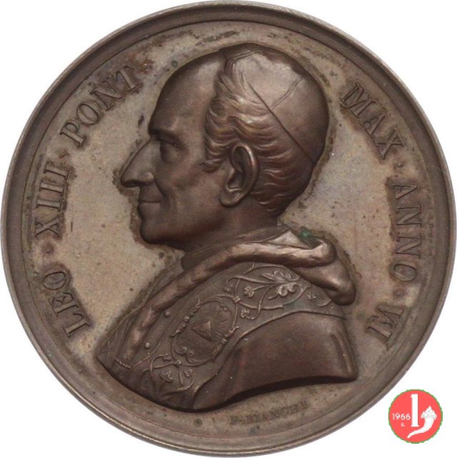 1-A. VI -Omaggio dei pellegnini Slavi 1883 1-A. VI -Omaggio dei pellegnini Slavi 1883