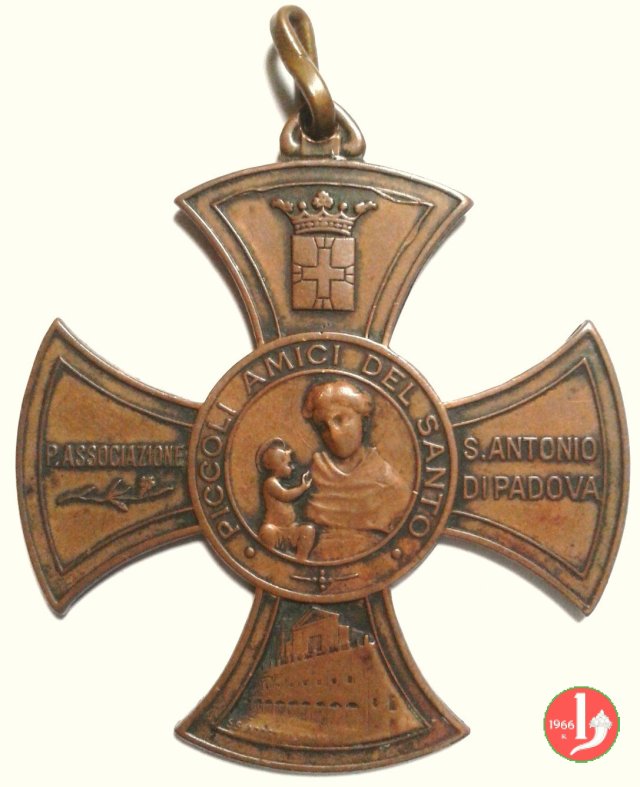 21-Distintivo Pia Unione di S. Antonio da PD 1892 21-Distintivo Pia Unione di S. Antonio da PD 1892