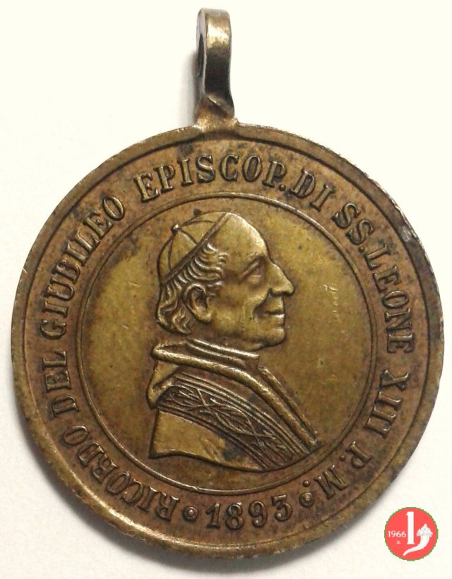 24- Giub. Episc.-Chiesa S. Gioacchino 26mm 1893 24- Giub. Episc.-Chiesa S. Gioacchino 26mm 1893