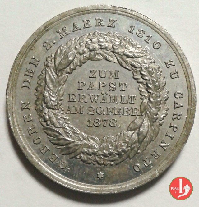 33-Elezione al Pontificato - Germania 1878 33-Elezione al Pontificato - Germania 1878
