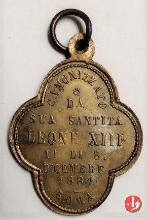 28- Canonizzazione G. B. Labre 08-12-1881 1881 28- Canonizzazione G. B. Labre 08-12-1881 1881