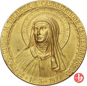 300° Canonizzazione Teresa del Bambino Gesú 1922 1922 300° Canonizzazione Teresa del Bambino Gesú 1922 1922