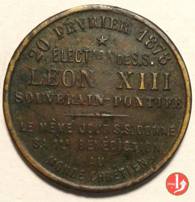 31- Elezione al Pontificato Benediction 1878 31- Elezione al Pontificato Benediction 1878