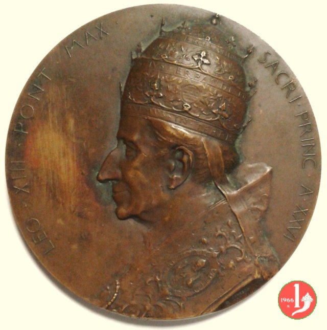 3- Consegna delle chiavi a San Pietro 67mm 1903 3- Consegna delle chiavi a San Pietro 67mm 1903
