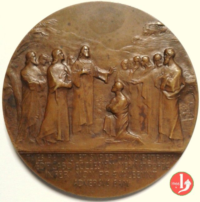 3- Consegna delle chiavi a San Pietro 67mm 1903 3- Consegna delle chiavi a San Pietro 67mm 1903
