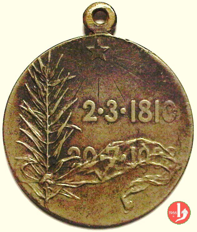 22- Morte di Leone XIII 25 mm -Mo422 1903 22- Morte di Leone XIII 25 mm -Mo422 1903