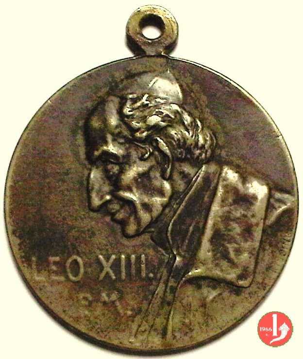 22- Morte di Leone XIII 25 mm -Mo422 1903 22- Morte di Leone XIII 25 mm -Mo422 1903