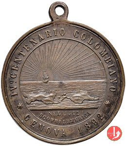 400° Scoperta dell'America 1892 1892 400° Scoperta dell'America 1892 1892