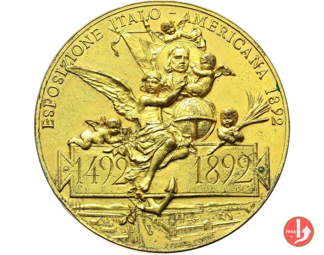 400° Scoperta dell'America - Esp. Italo-Americana 1892 1892 400° Scoperta dell'America - Esp. Italo-Americana 1892 1892